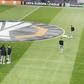Ambiente no interior do estádio na antecâmara do Ferencváros-Torreense