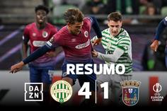 Não houve surpresa em Budapeste: Ferencvários tomba Torreense (resumo)