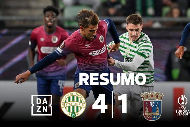 Não houve surpresa em Budapeste: Ferencvários tomba Torreense (resumo)