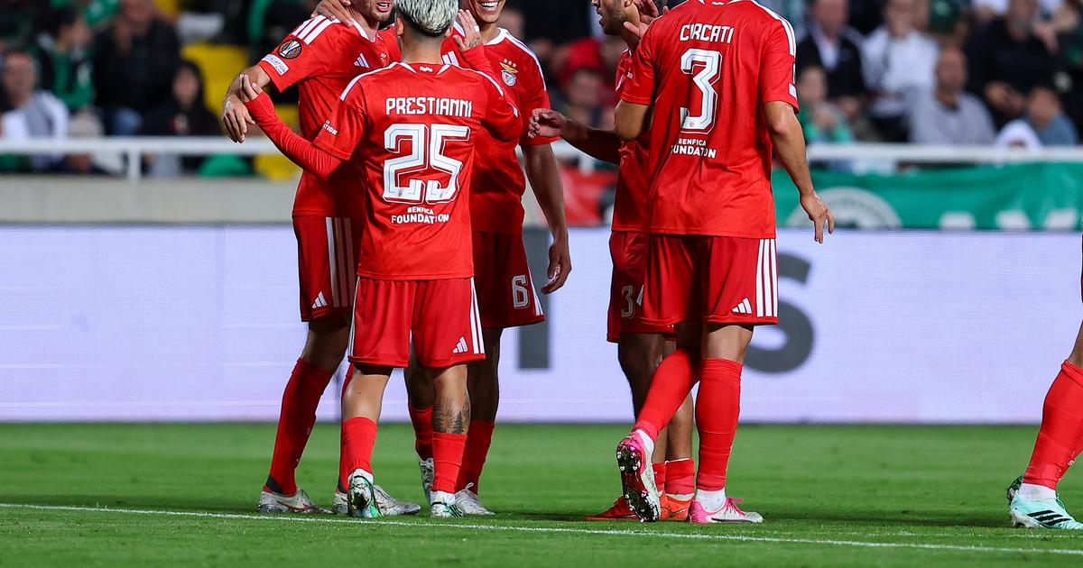 Benfica beat Omonia 4-1 to reach nine Europa League points
