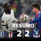 No duelo das 'cambalhotas', Besiktas e Crystal Palace terminaram... de pé (resumo)