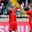 Aursnes e Schjelderup em Nicósia - Foto: EPA/SAKIS SAVVIDES