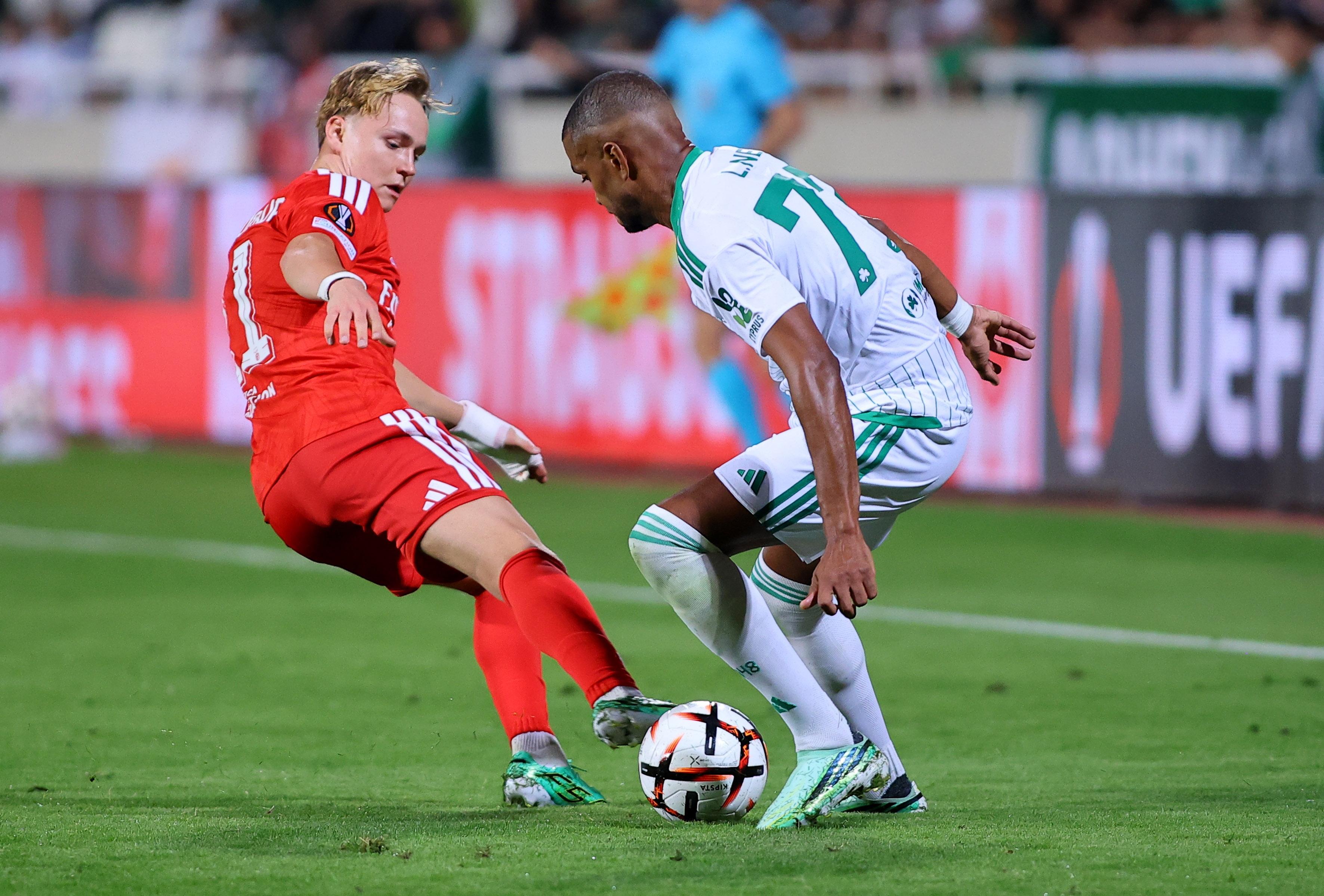 Foto: EPA/KOSTAKIS SAVVIDES (Omonia-Benfica)