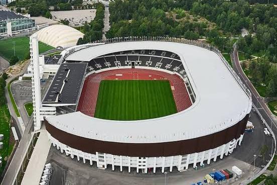 Inaugurado em 1938, o renovado e agora coberto Estádio Olímpico de Helsínquia