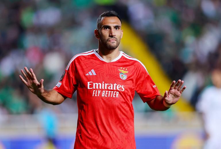 Pavlidis, ponta de lança do Benfica (foto: EPA/KOSTAKIS SAVVIDES)