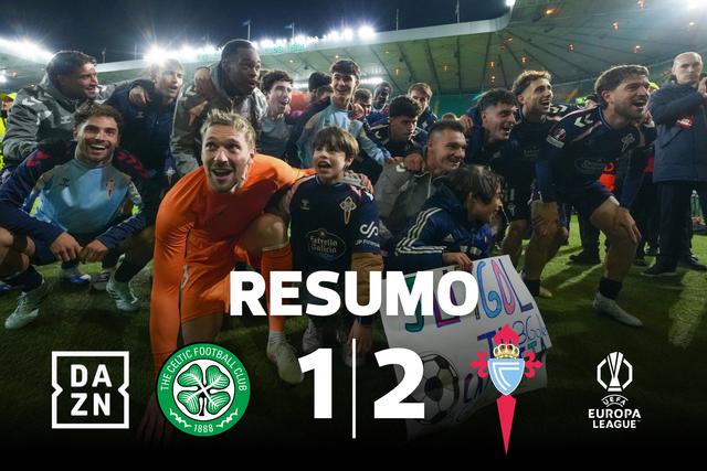 Celtic começou melhor, mas foi o Celta a sorrir no final (resumo)