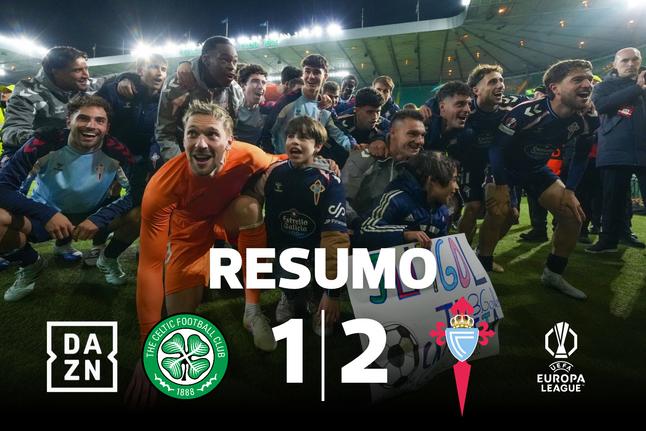 Celtic começou melhor, mas foi o Celta a sorrir no final (resumo)