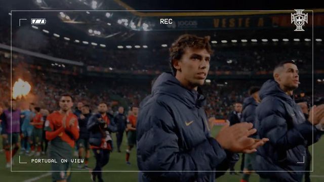 Os bastidores do Portugal-Islândia (veja como João Neves 'brinca' com a bola)