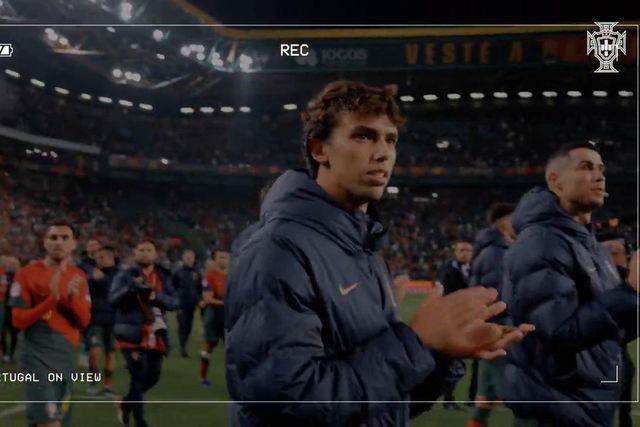 Os bastidores do Portugal-Islândia (veja como João Neves 'brinca' com a bola)