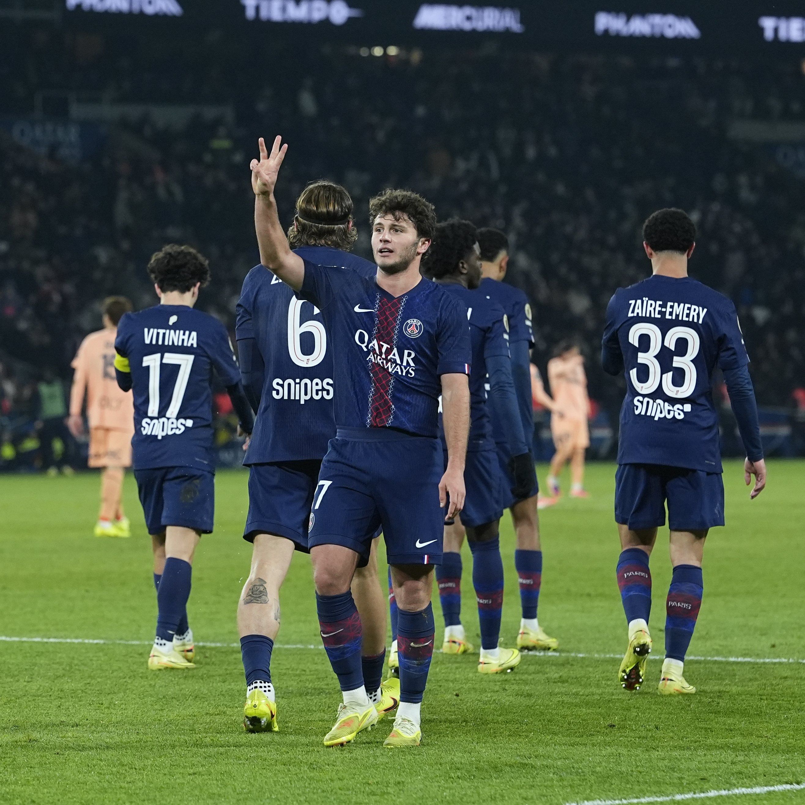 João Neves já é o melhor marcador do PSG - Foto: PSG