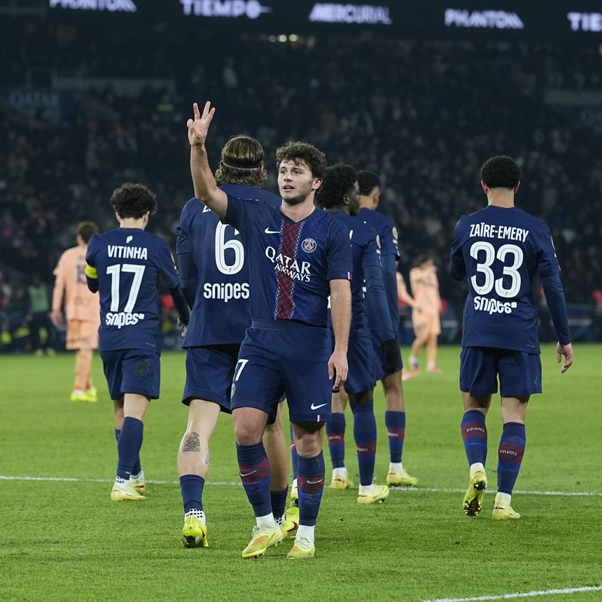 João Neves já é o melhor marcador do PSG - Foto: PSG