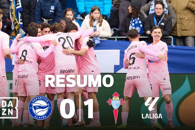 Iago Aspas faz tudo: o resumo da vitória do Celta sobre o Alavés