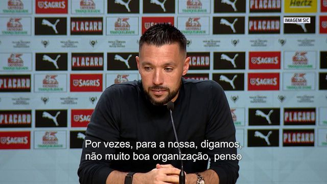 Farioli: «Podíamos ter feito melhor neste aspeto...»