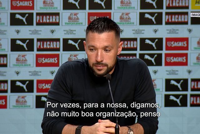 Farioli: «Podíamos ter feito melhor neste aspeto...»