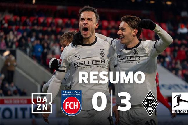Borussia M’gladbach continua a recuperação na Bundesliga (resumo)
