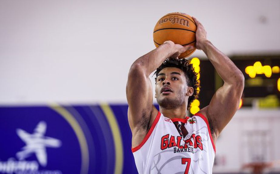 O base francês de 23 anos, Quentin Eyobo, foi o pesadelo do FC Porto. Foto FPB