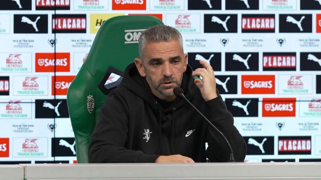 «Poupar o Trincão? Foi poupado na Seleção»