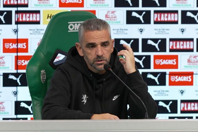 «Poupar o Trincão? Foi poupado na Seleção»