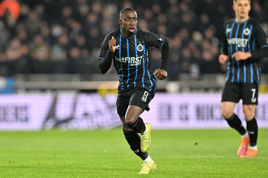Carlos Forbs foi titular na vitória do Club Brugge. Foto: IMAGO