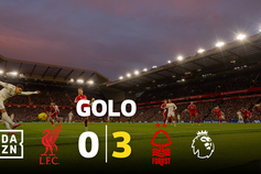 Anfield em choque: Gibbs-White marca o terceiro do Forest