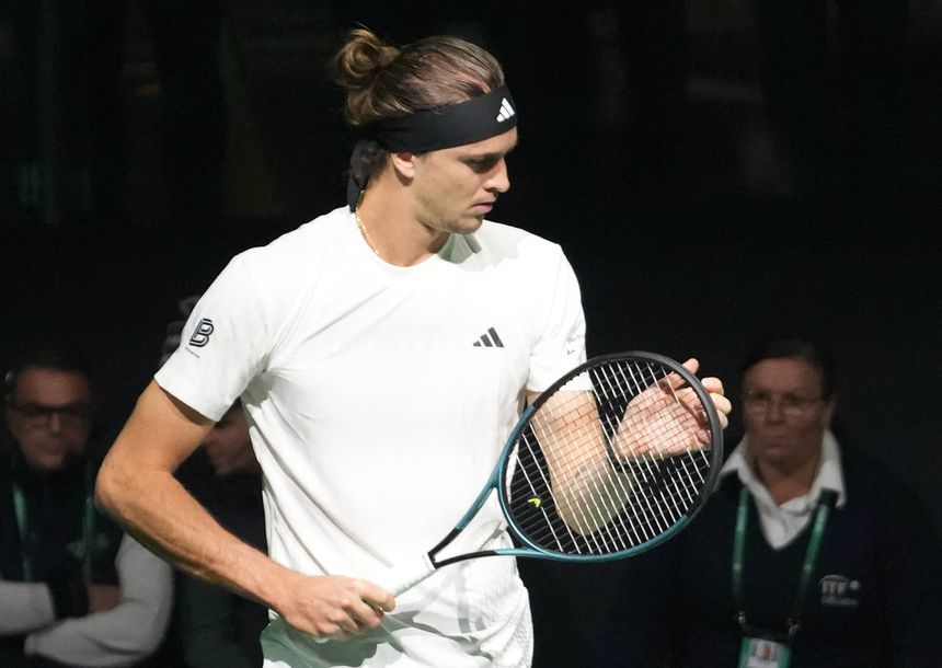 Alexander Zverev na vitória frente a Jaume Munar
