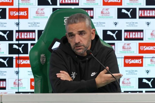 Sporting: Rui Borges espera regresso para duelo com o Brugge