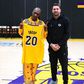 Snoop Dogg, rapper norte-americano, e Luka Doncic, jogador esloveno dos Lakers