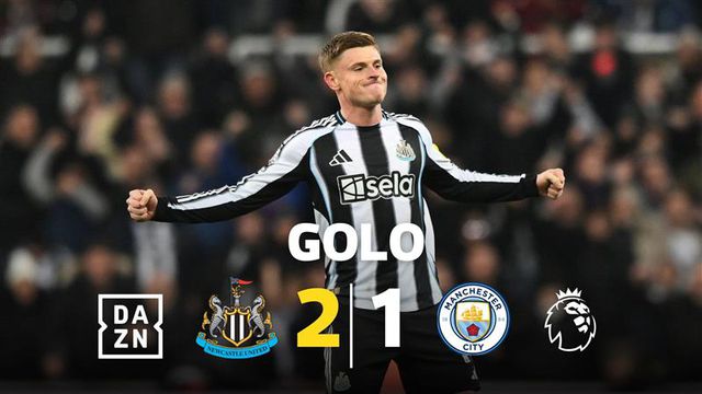 Harvey Barnes festejou o bis ao ritmo dos protestos do City