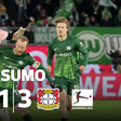 Grimaldo assiste e Leverkusen impõe nova derrota ao Wolfsburgo (resumo)
