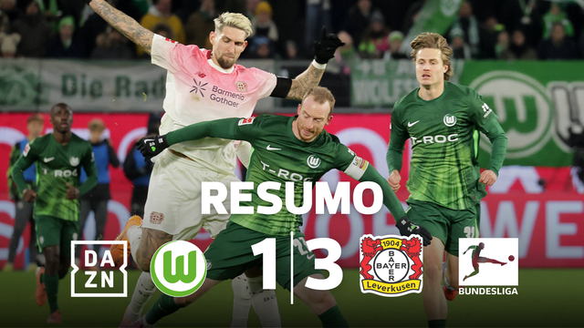 Grimaldo assiste e Leverkusen impõe nova derrota ao Wolfsburgo (resumo)