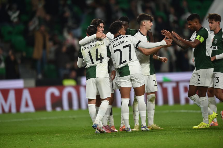 Trincão foi figura principal numa equipa com muita juventude - Foto: MIGUEL NUNES