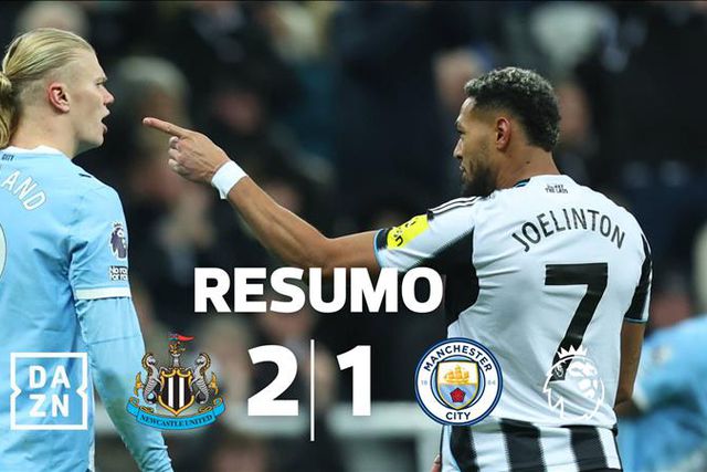 Man. City foi pouco para tanto Newcastle (resumo)