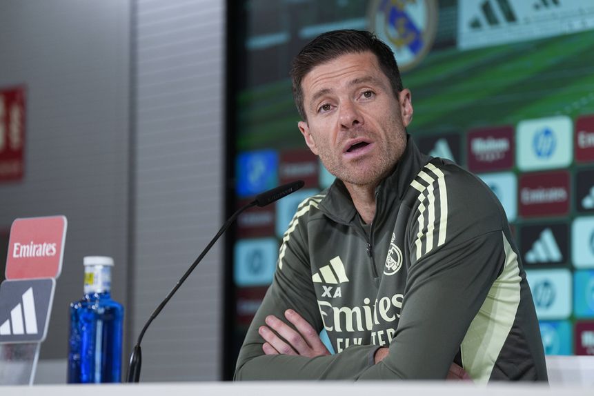 Xabi Alonso, treinador do Real Madrid