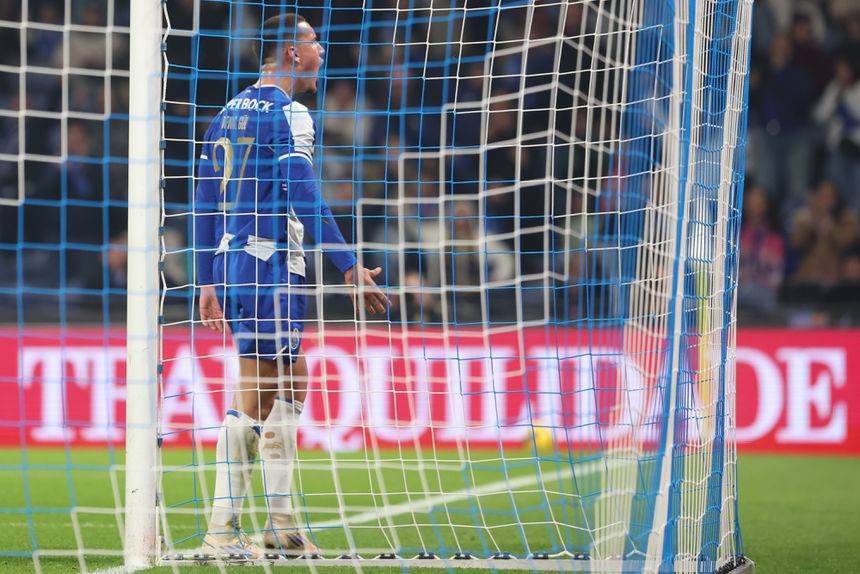 Gul marcou o terceiro golo da época. Foto: Catarina Morais