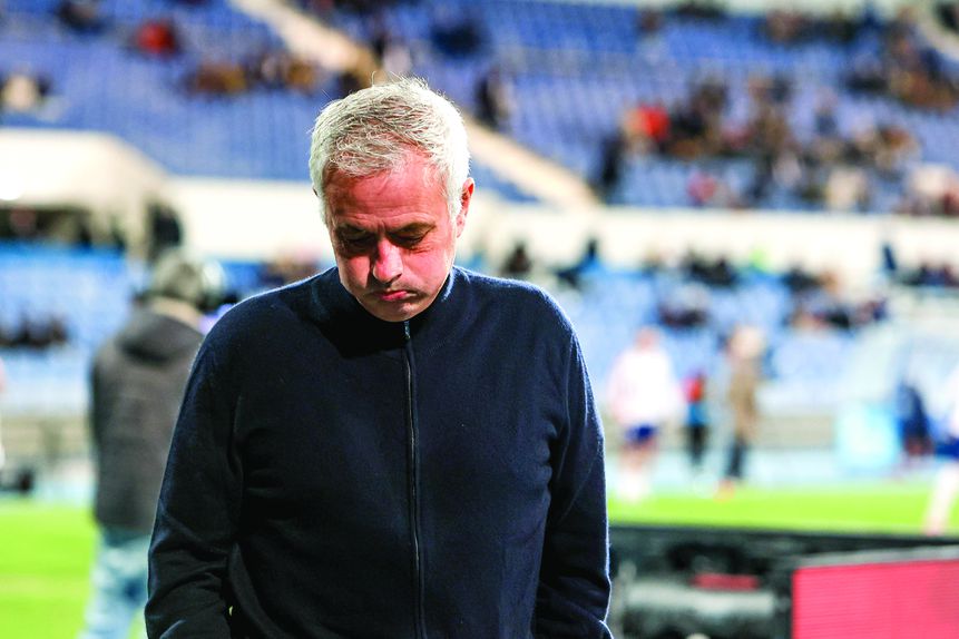 José Mourinho, treinador do Benfica desde setembro, quando substituiu Bruno Lage - Foto: Imago
