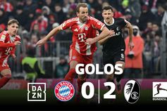 O Sporting pode tomar notas: Bayern sofre dois golos quase iguais