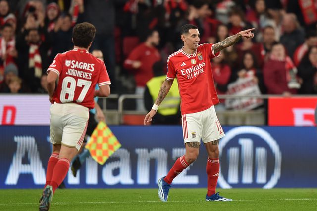 A mensagem de Di María após a goleada ao Aves SAD