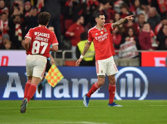 A mensagem de Di María após a goleada ao Aves SAD