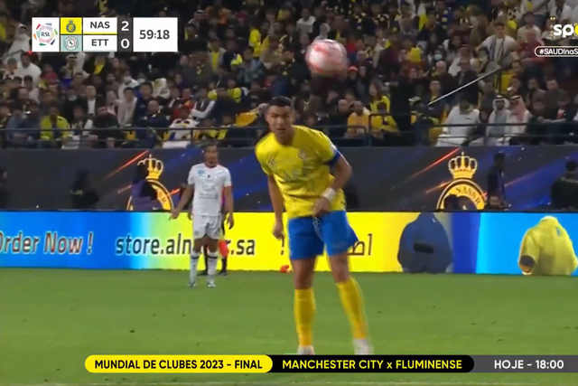Assistência de Ronaldo para o 2-0 do Al Nassr (vídeo)