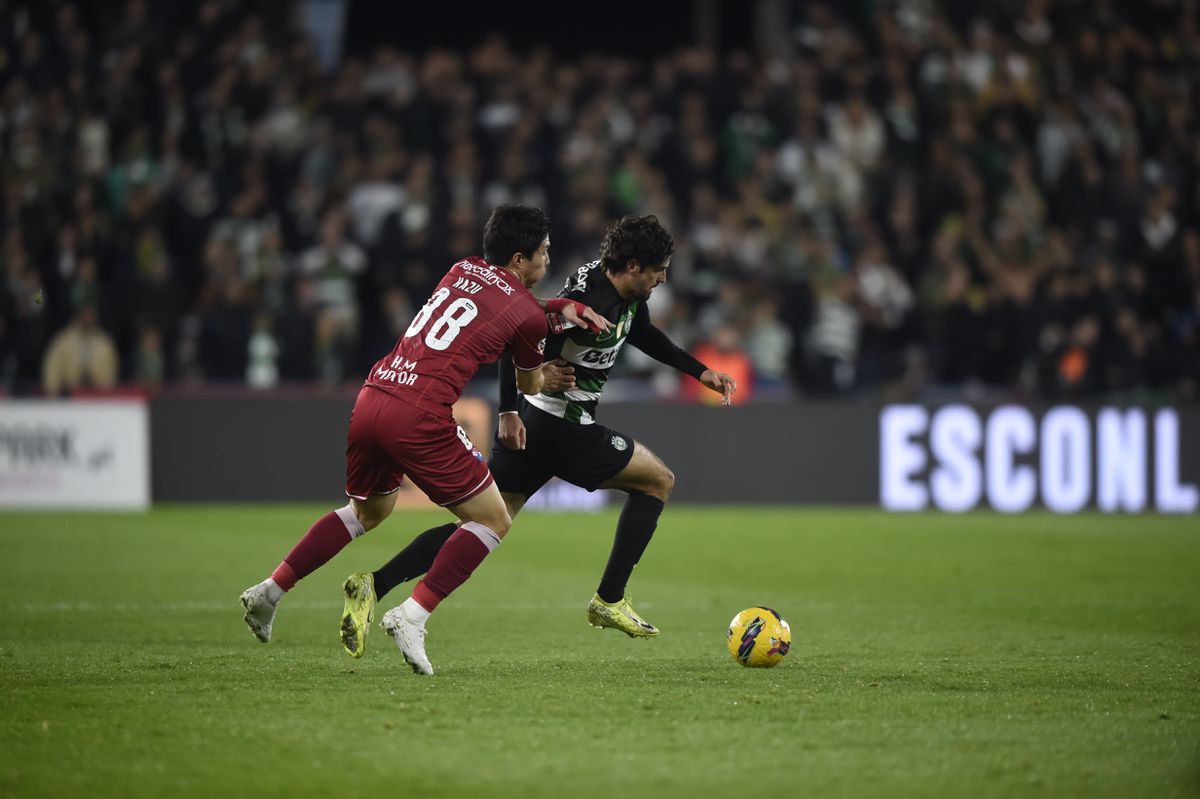 Gil Vicente-Sporting, 0-0 Trincão insatisfeito com a forma como o Sporting abordou o jogo