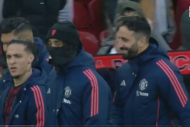 Vídeo: Ruben Amorim cumprimenta e sorri para adepto com cachecol... do Benfica