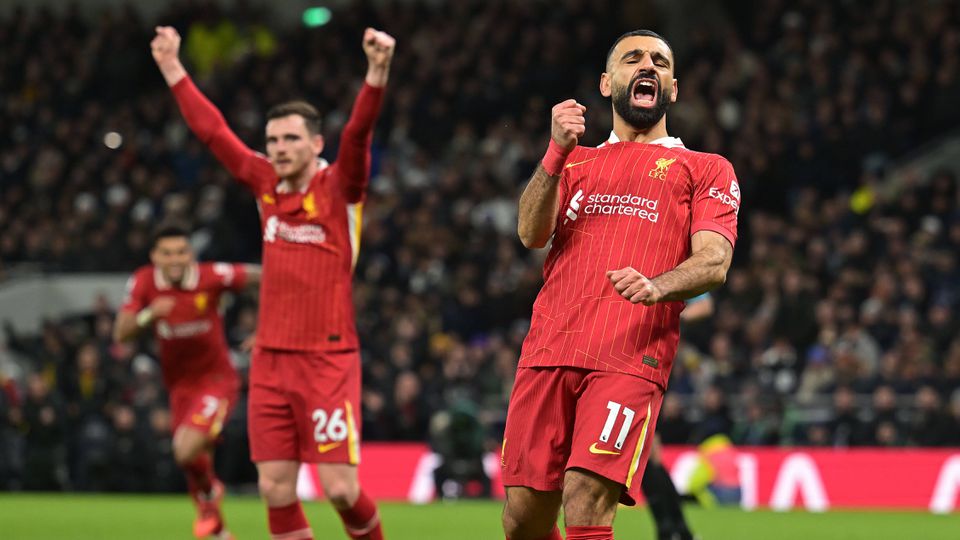 Mais golos na Premier League do que no Tottenham-Liverpool? Só por seis vezes…