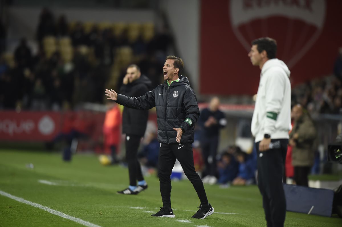 Gil Vicente-Sporting, 0-0 Controlo do jogo, golo anulado e o dérbi: o que disse João Pereira