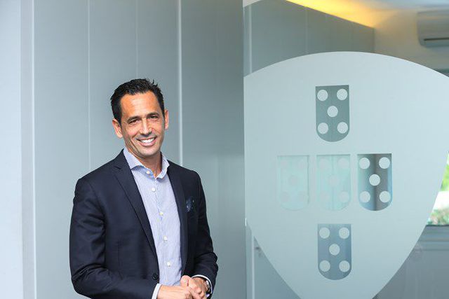 Pedro Proença sorridente