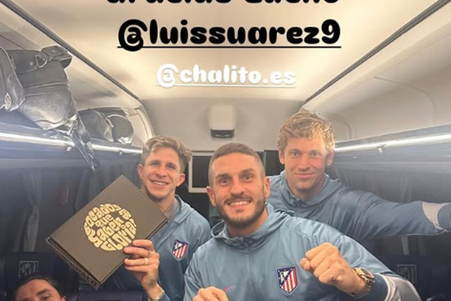 Amizade e... traição? Luis Suárez brindou Atl. Madrid com jantar após triunfo em Barcelona