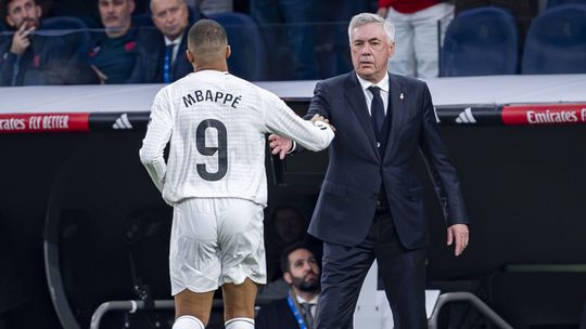 Ancelotti: «Mbappé? Mostrou-me que, de vez em quando, tenho razão»