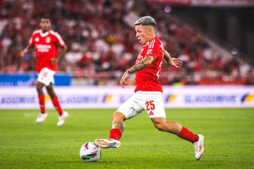 Benfica: Prestianni titular na equipa B