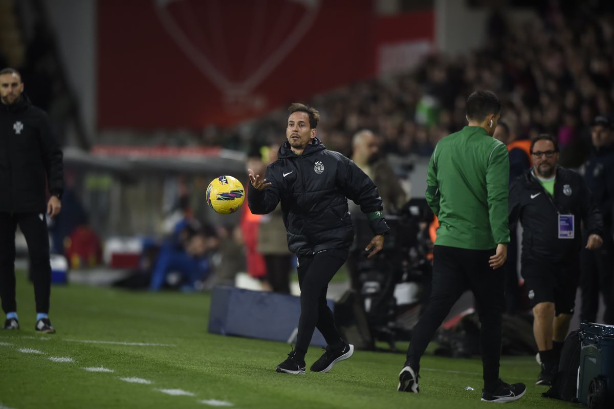 Gil Vicente-Sporting, 0-0 João Pereira e o lance da polémica: «Era golo limpo»