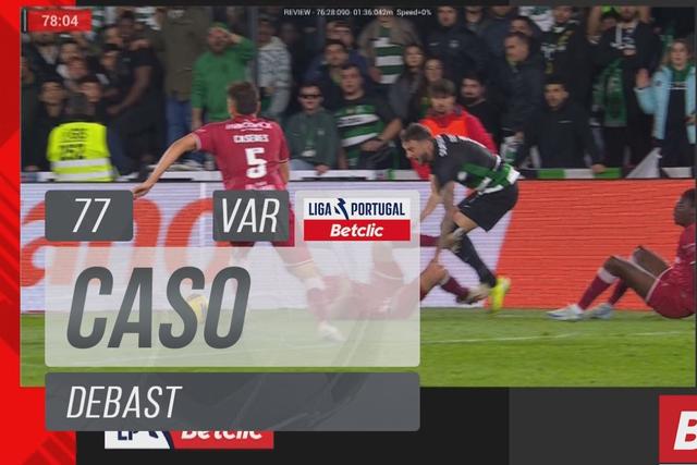 VÍDEO: o lance da grande polémica no Gil Vicente-Sporting