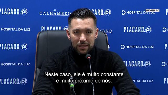 «Não quis arriscar com o Francisco Moura...»